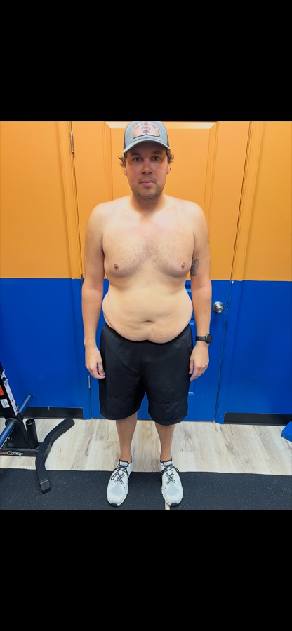 Real Legion Hatboro member before 6 weeks of coaching